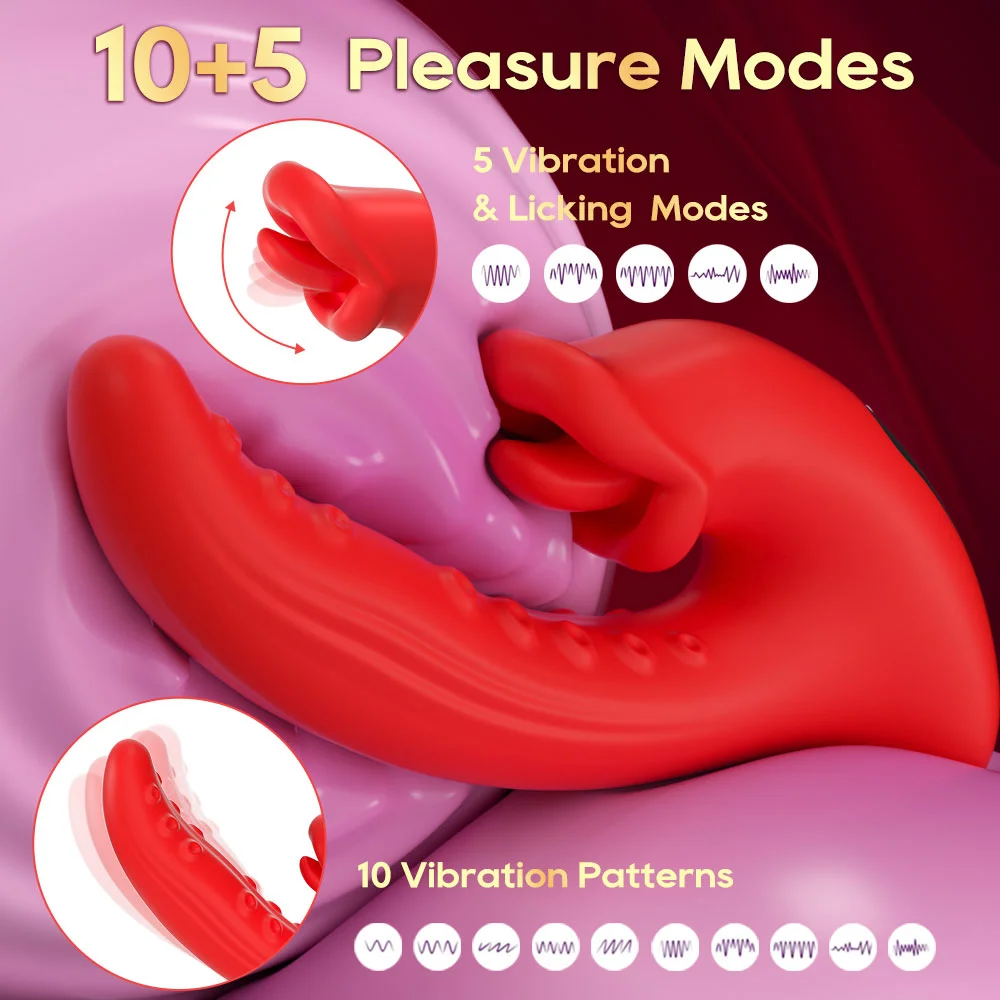 velvet pulse motion tongue-style licking vibrator uae