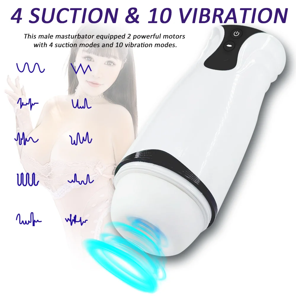 suction vibration combo air-pulse masturbator uae