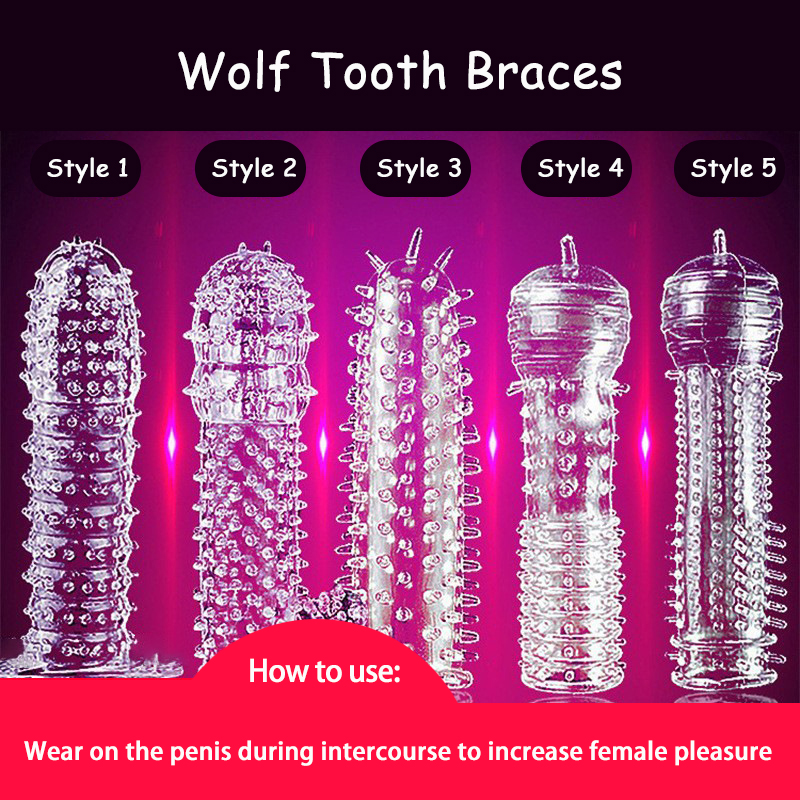 five-shape sensation kit textured sleeve set(5pcs) uae