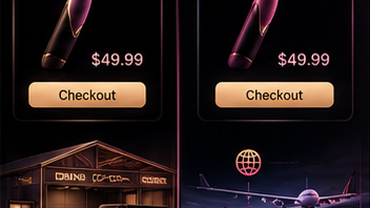 The same order placed two ways: local UAE store and overseas marketplace seller
