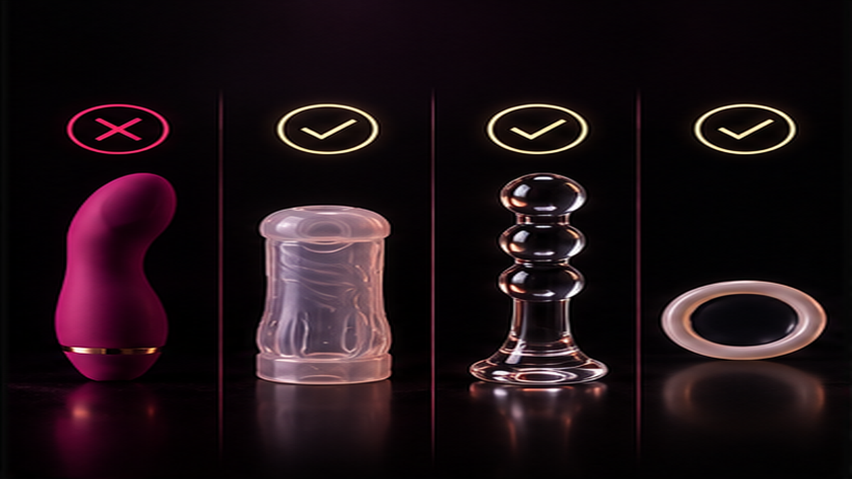 Compatibility test: water-based vs silicone lube against silicone toys, TPE, glass and condoms