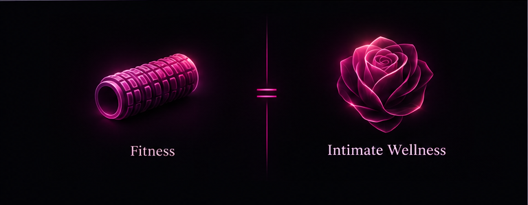 A toy is to intimate wellness what a foam roller is to fitness